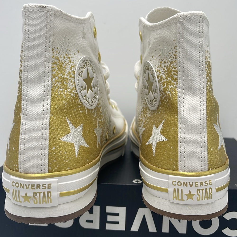 Converse WMNS High-Top Sneakers A12877C
CTAS EVA LIFT HI
VINTAGE WHITE/GOLD - Picture 13 of 16